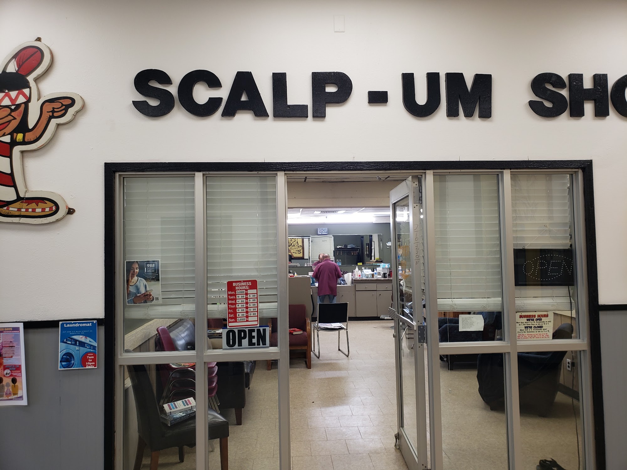 Scalp Um Shop 347 Sailor Ave, Belcourt North Dakota 58316