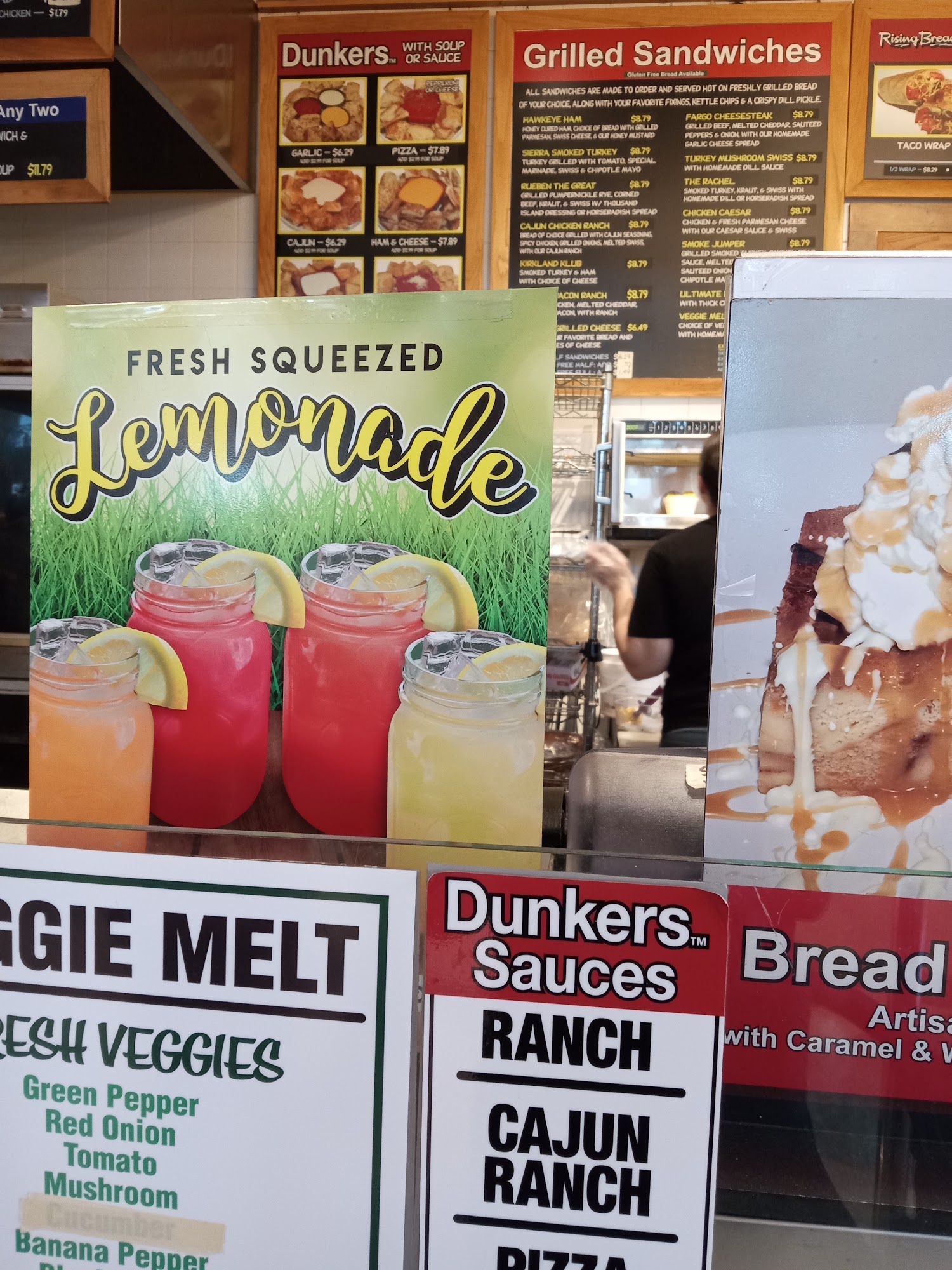 Rising Bread Co Menu