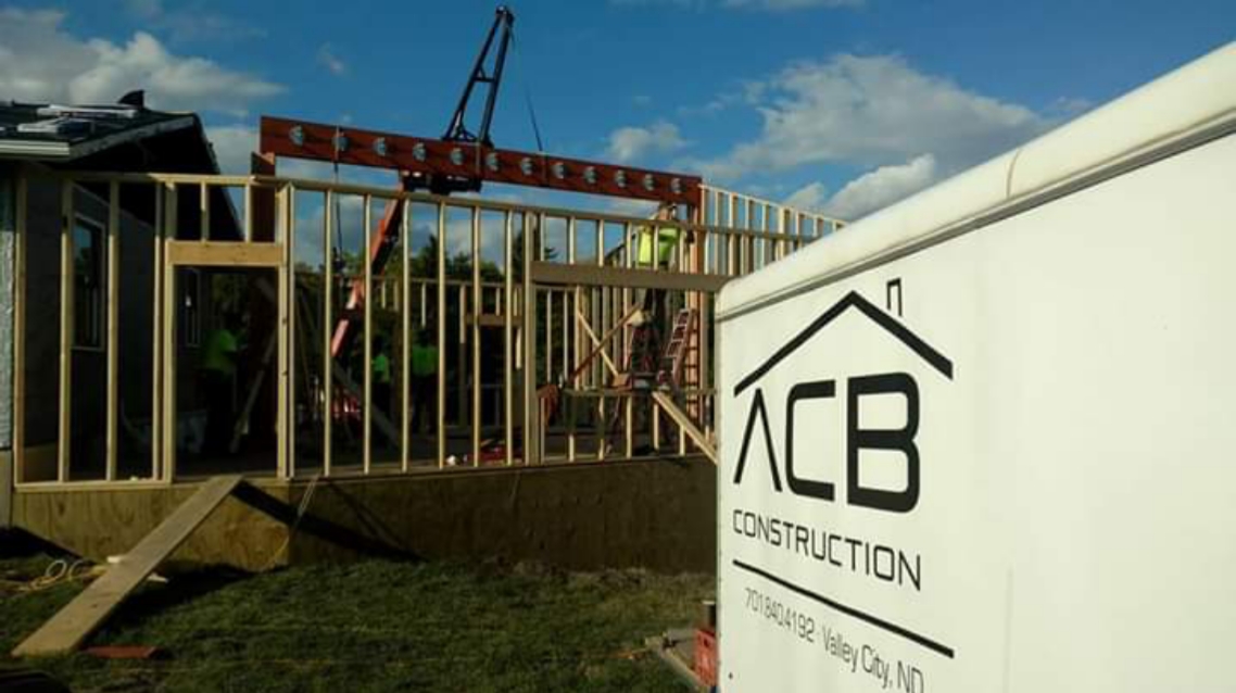 ACB Construction Inc. 11033 33rd St SE, Valley City North Dakota 58072