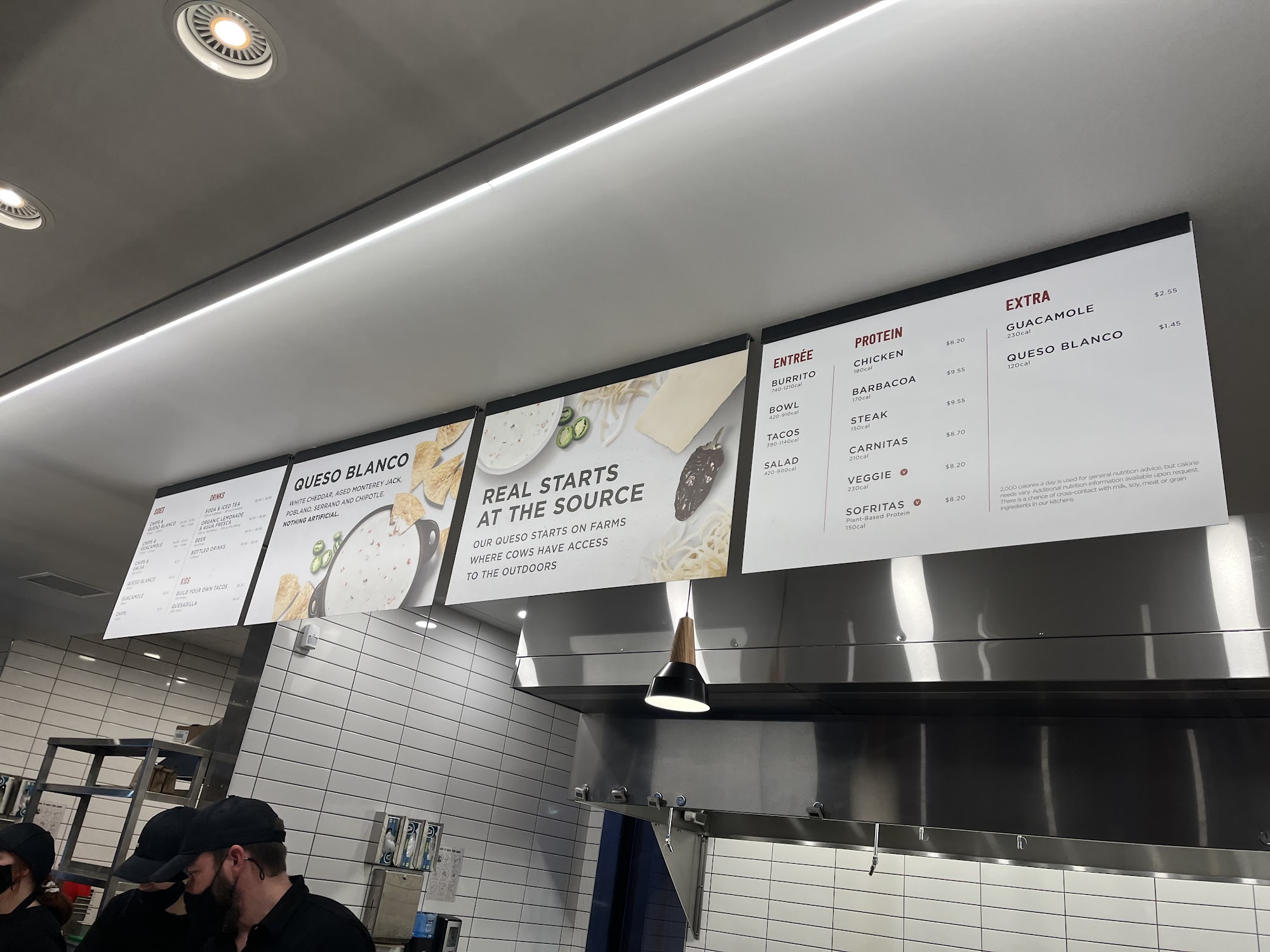 Chipotle Mexican Grill Menu