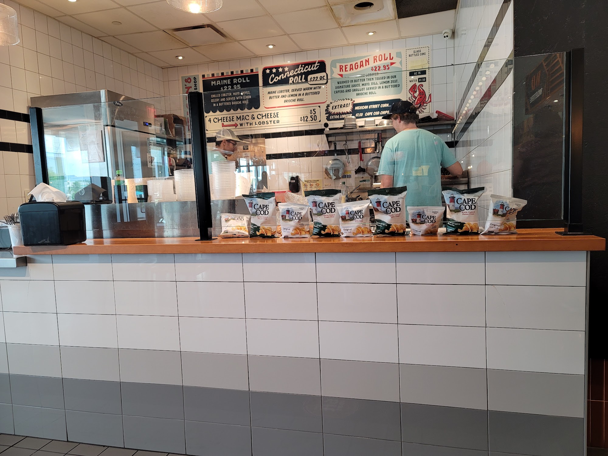 Reagan's Lobster Roll Shop Menu