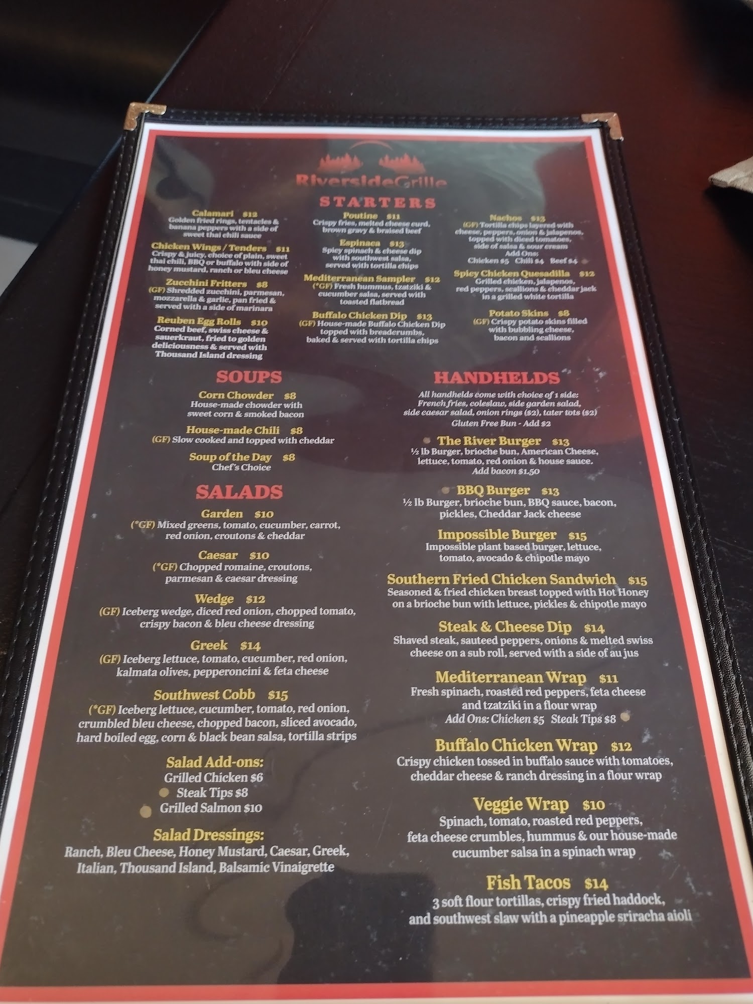 Riverside Grille, New Boston Menu, Reviews (96), Photos (23) Restaurantji