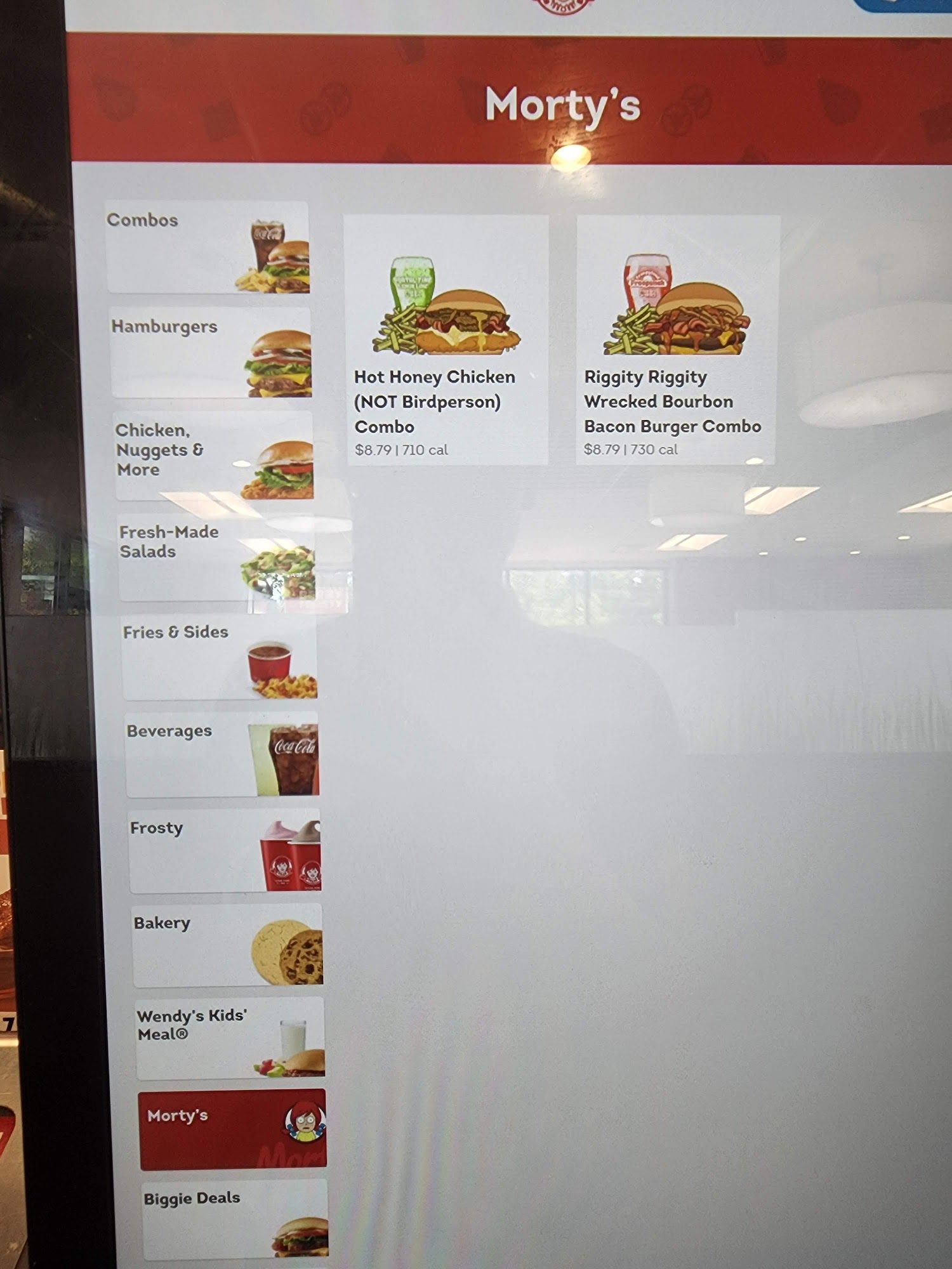 Wendy's Menu