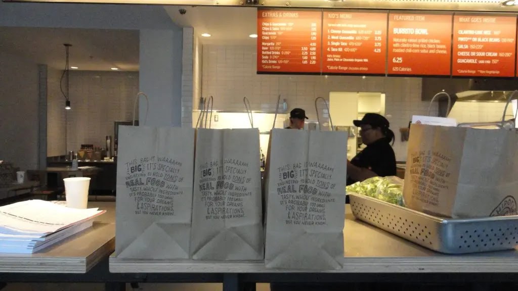 Chipotle Mexican Grill Menu