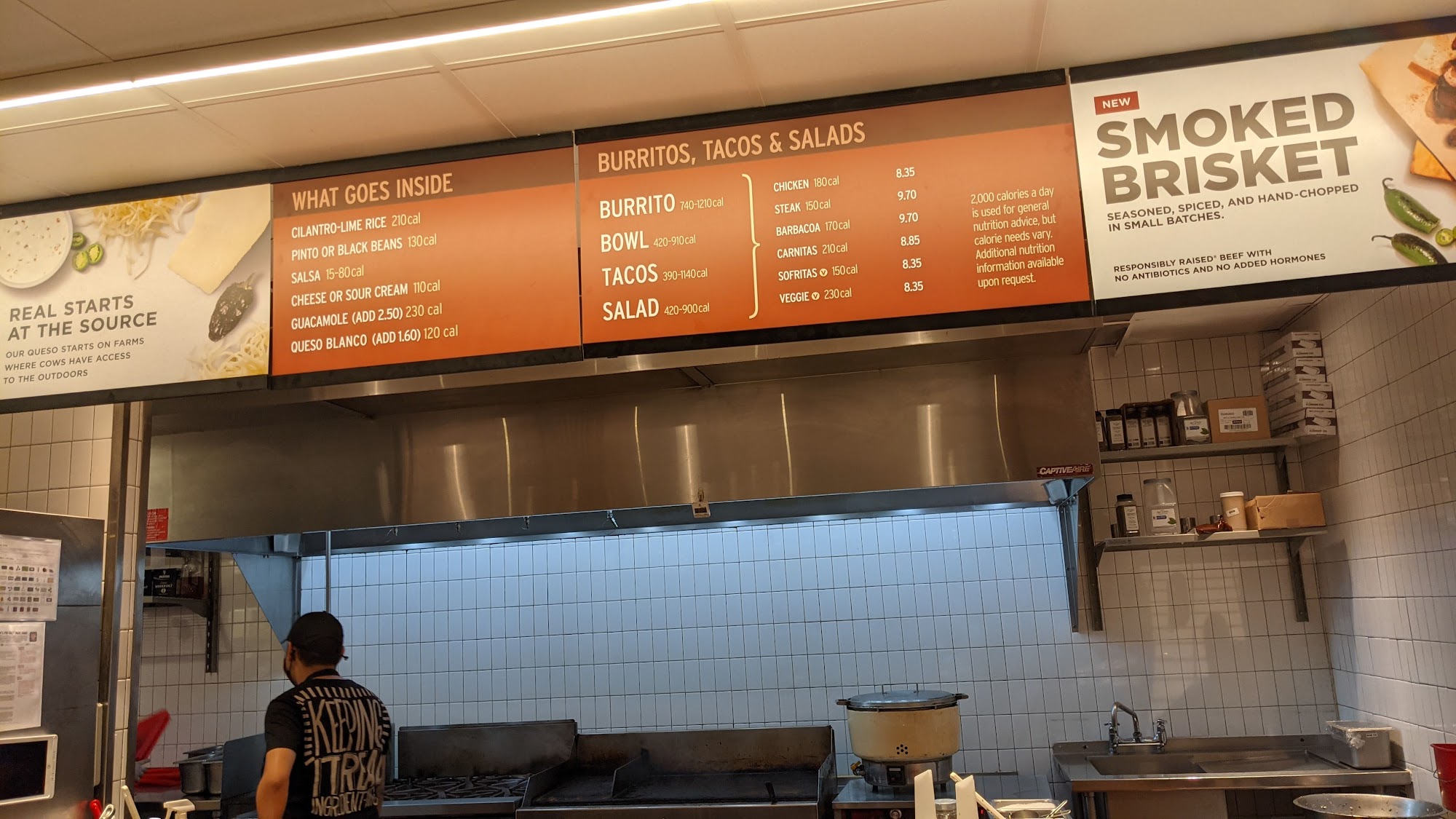 Chipotle Mexican Grill Menu