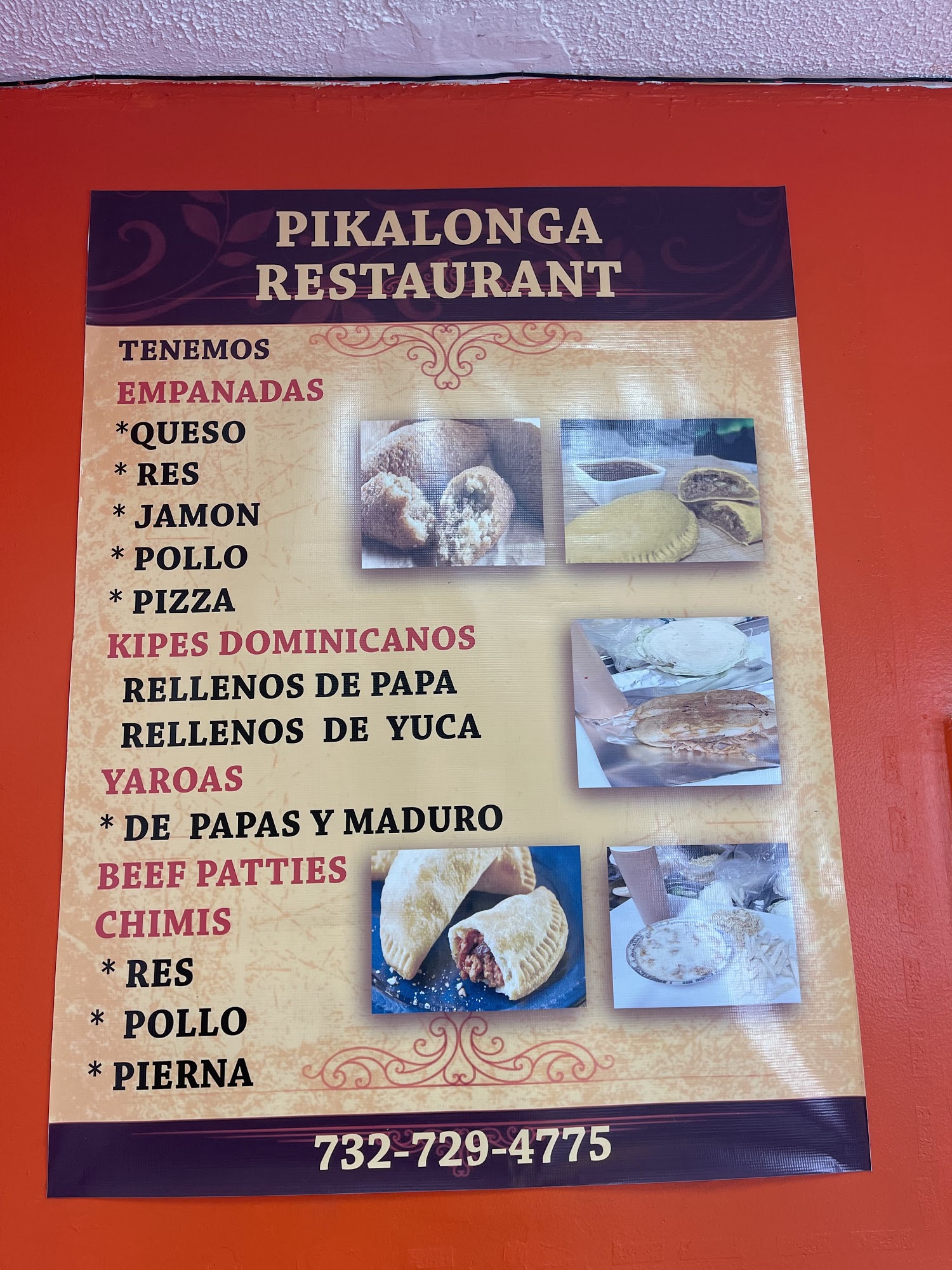 Pikalonga Restaurant Menu
