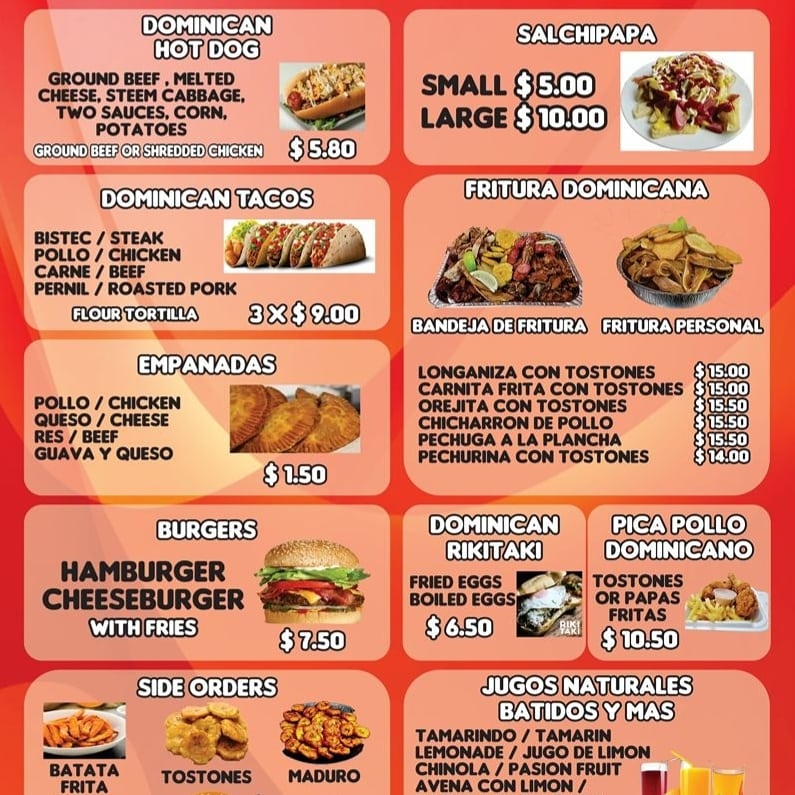 CHIMI PLACE Menu
