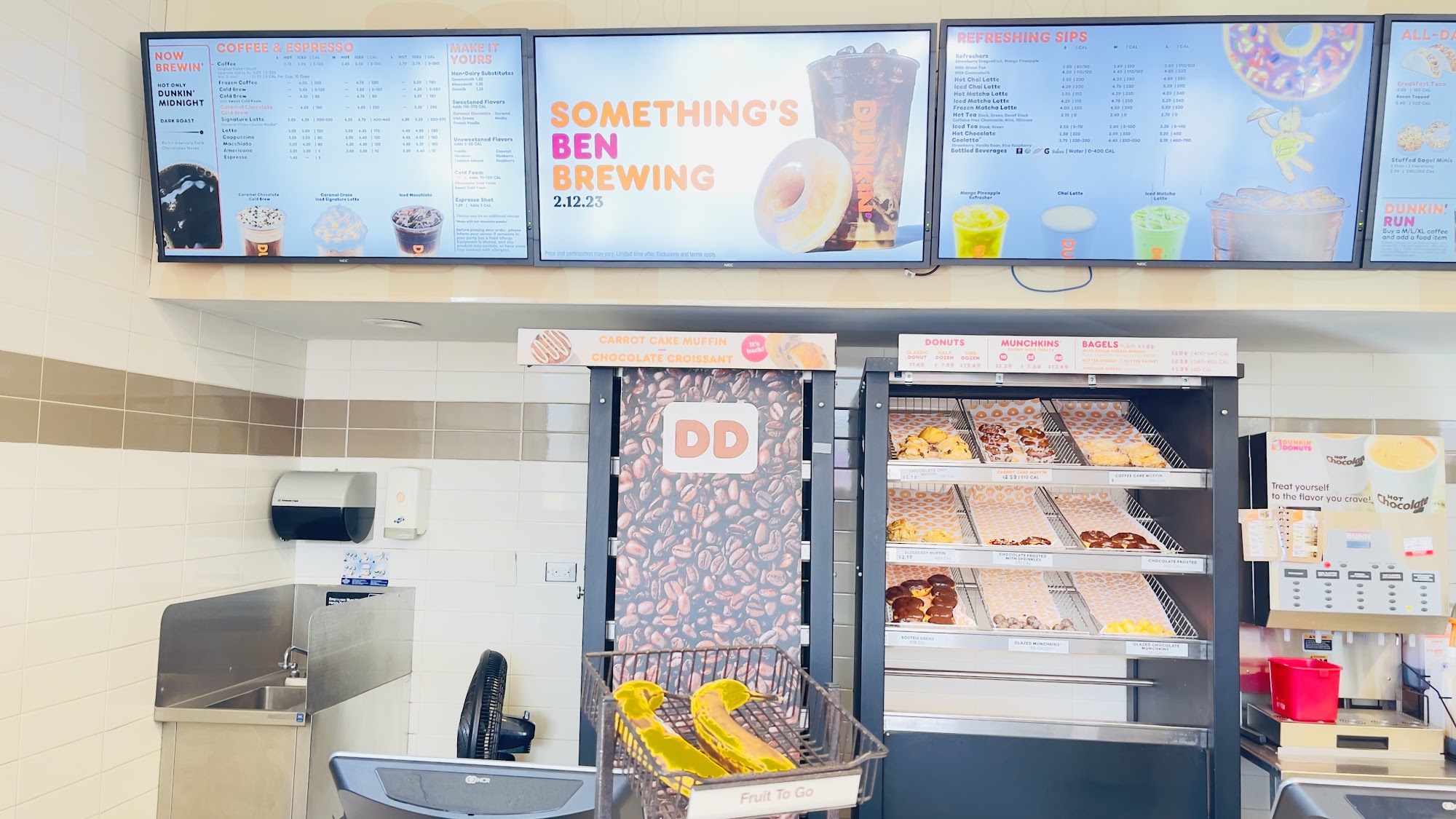 Dunkin' Menu