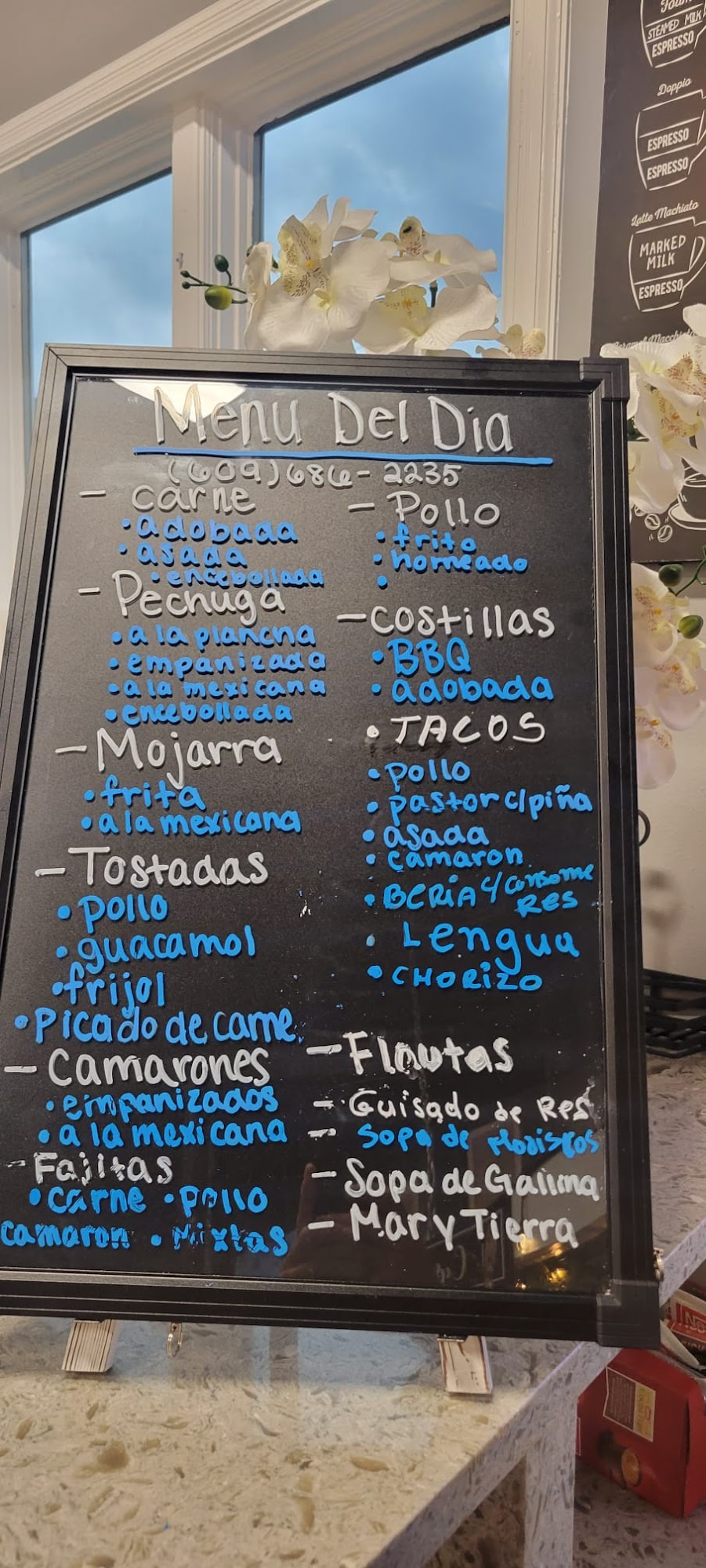 Sin Fronteras Latin Fusion Cuisine Menu