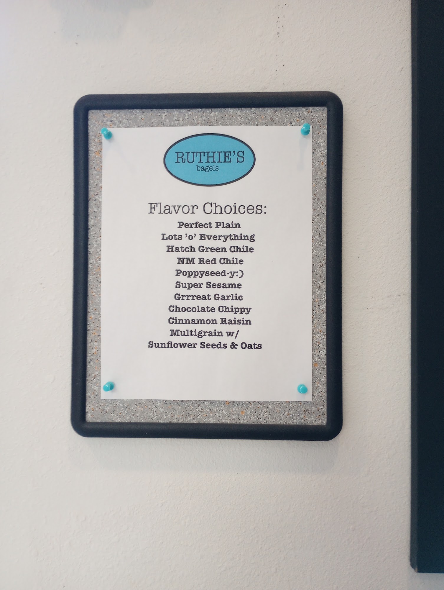 Rhubarb and Elliott Menu