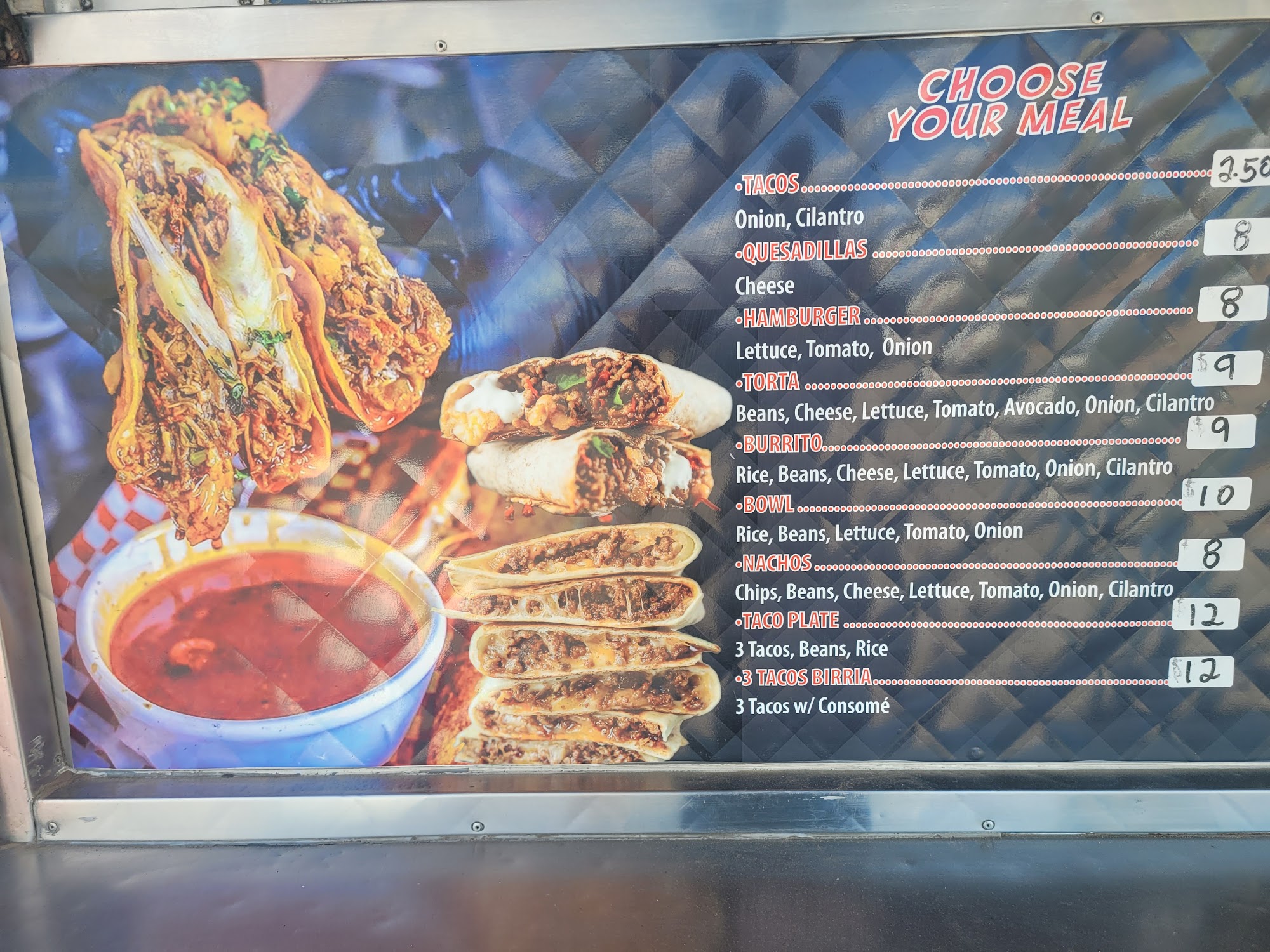 Taco Bus Menu