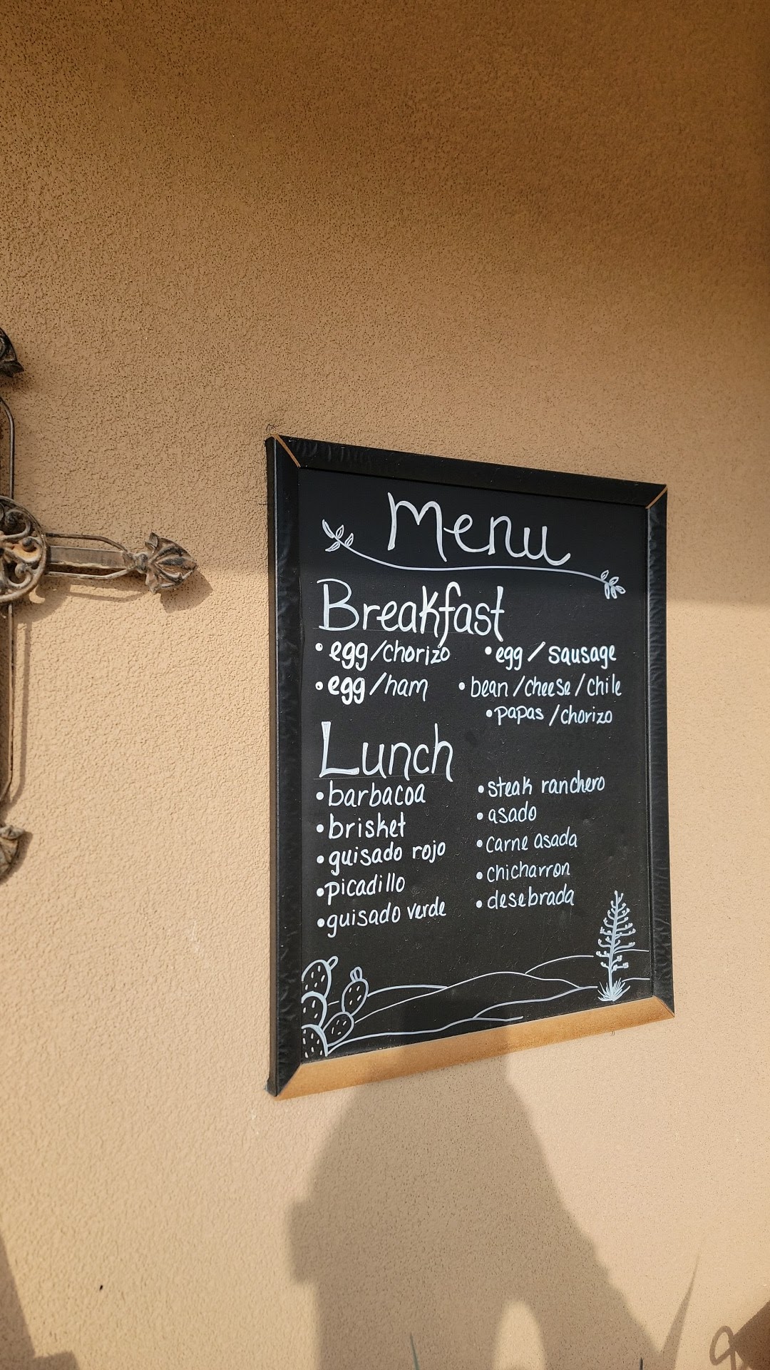 El Ranchito Menu