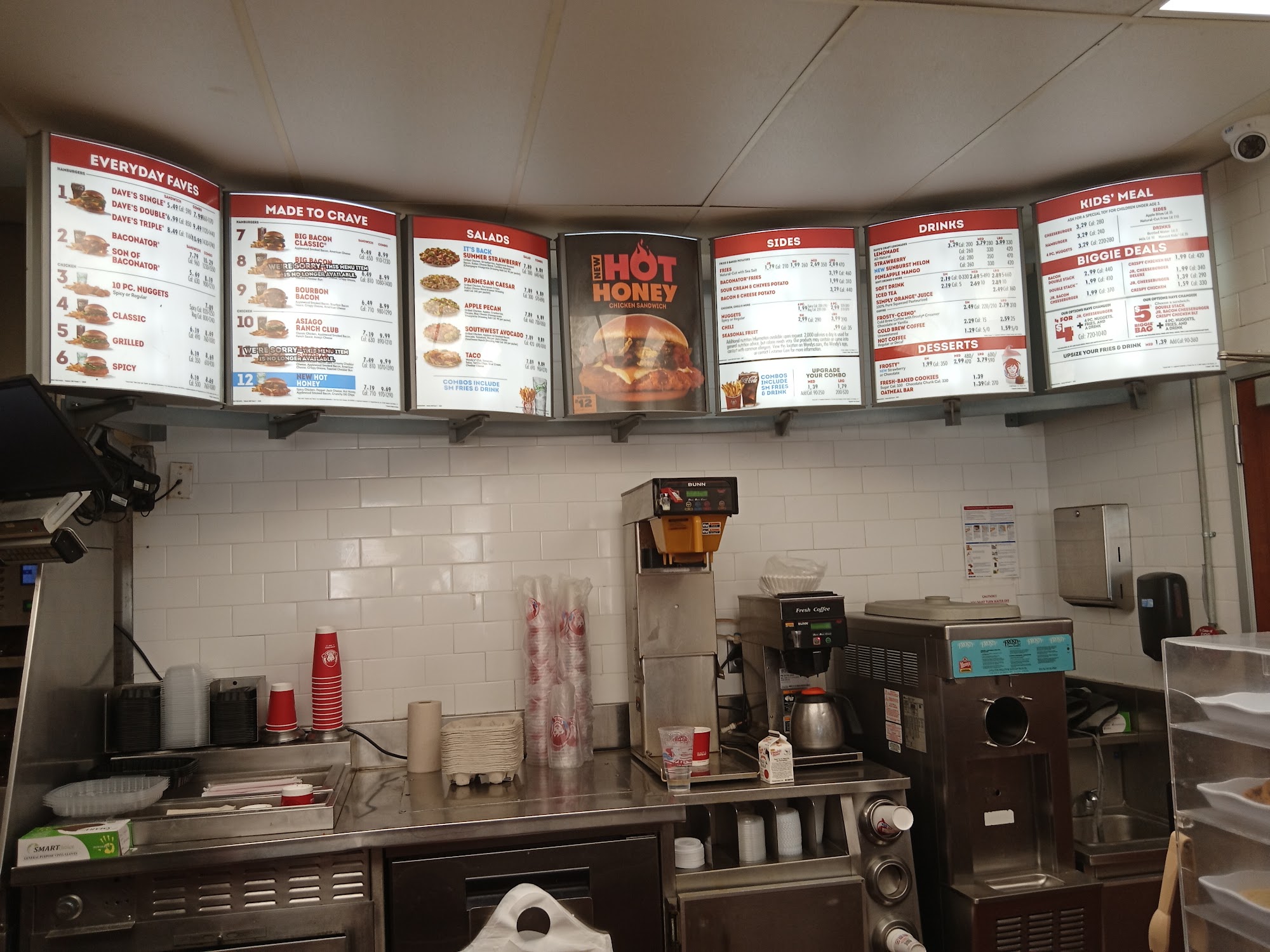 Wendy's Menu