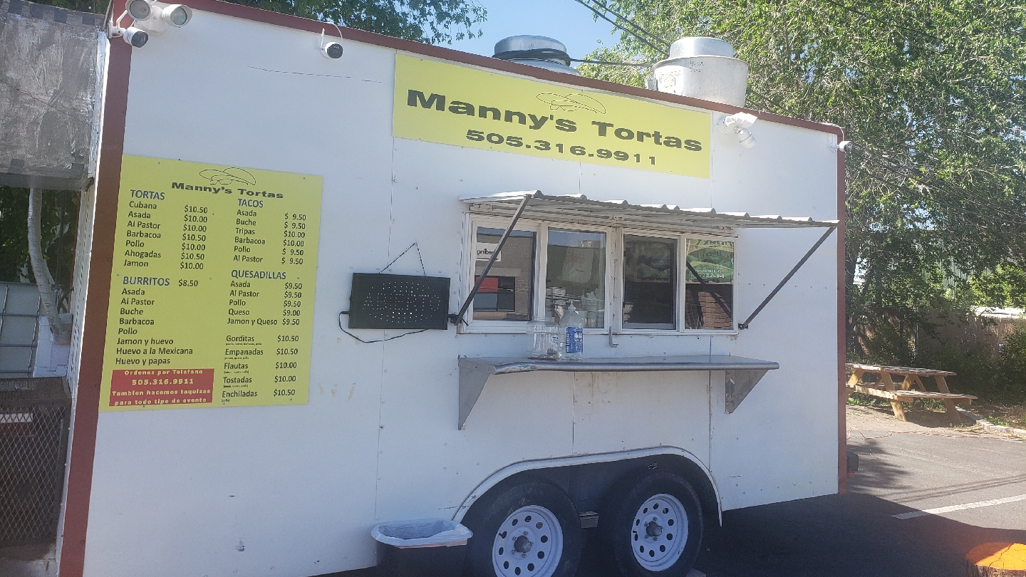 Manny's Tortas Menu