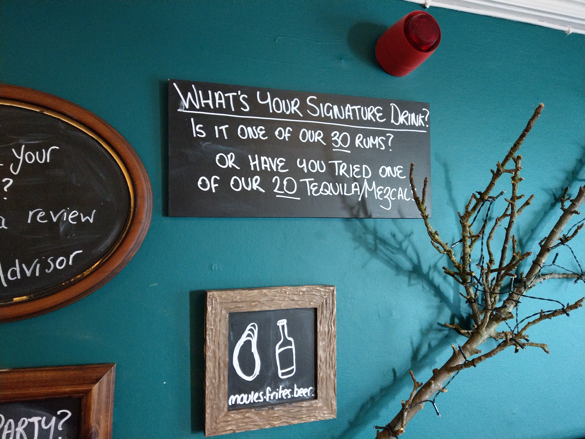 The Lamb & Flag Menu