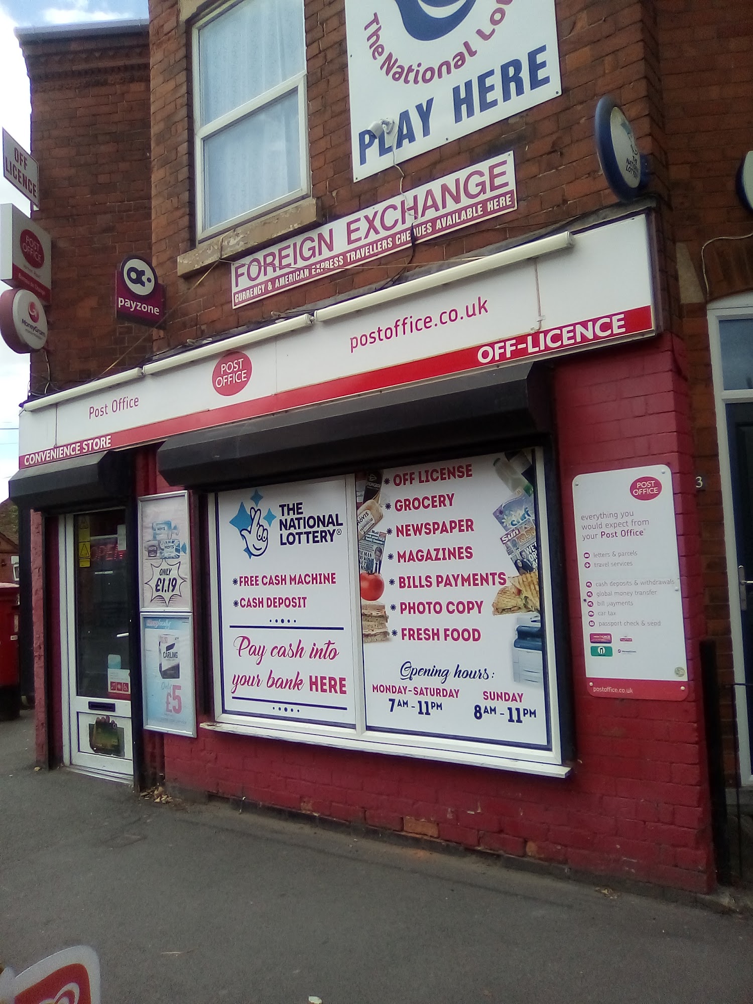 Vernon road post office ( off licence)