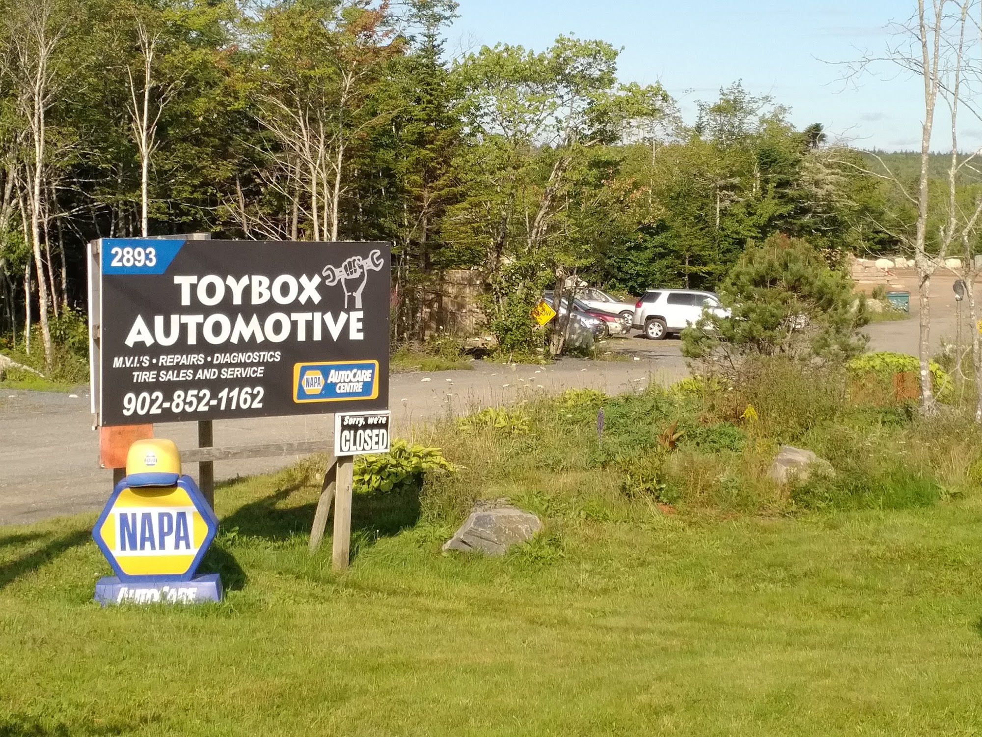TOYBOX AUTOMOTIVE LTD 2893 Prospect Rd, Whites Lake Nova Scotia B3T 1V8