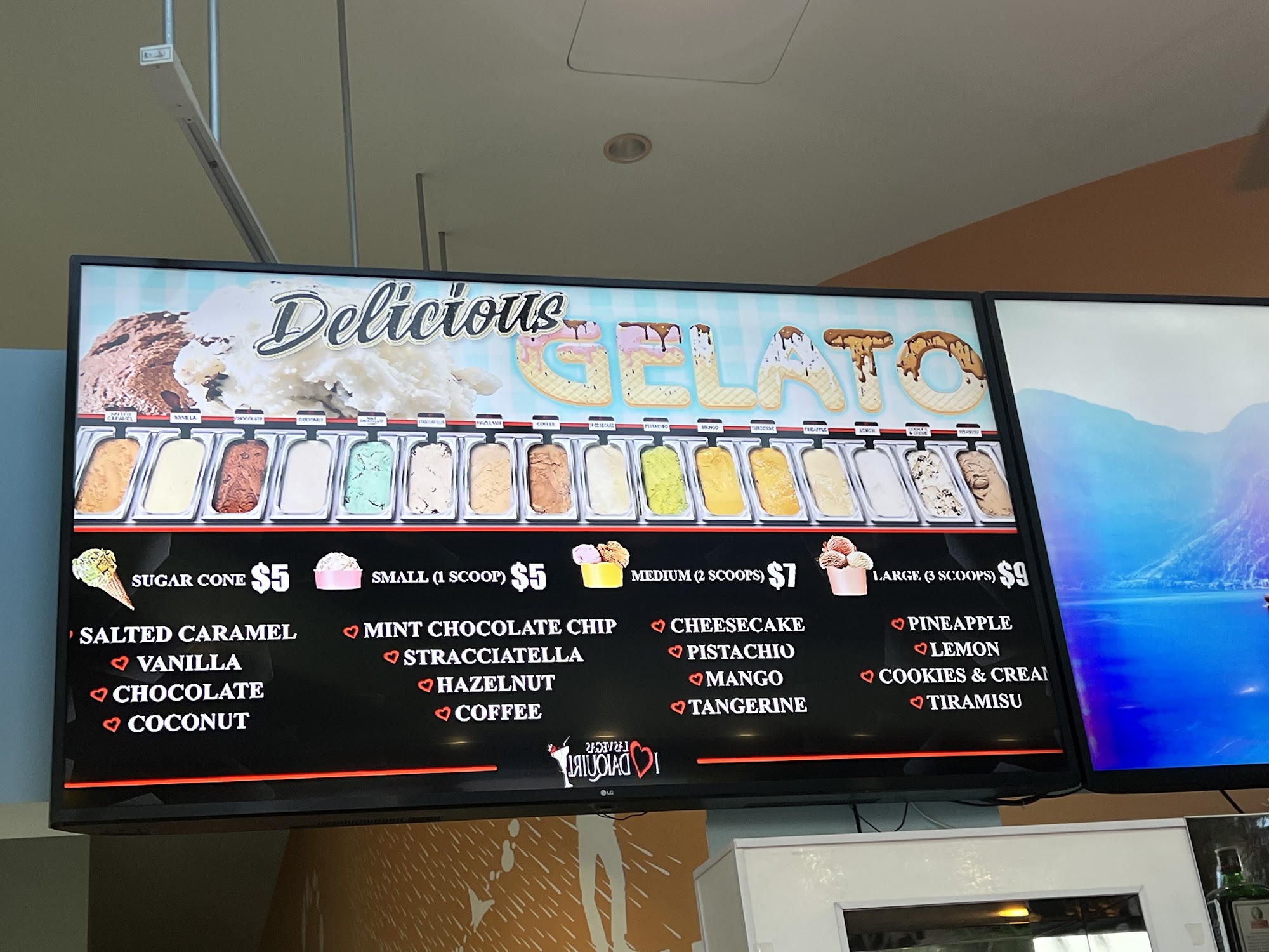 The Daiquiri Bar at Beer Park Las Vegas Menu