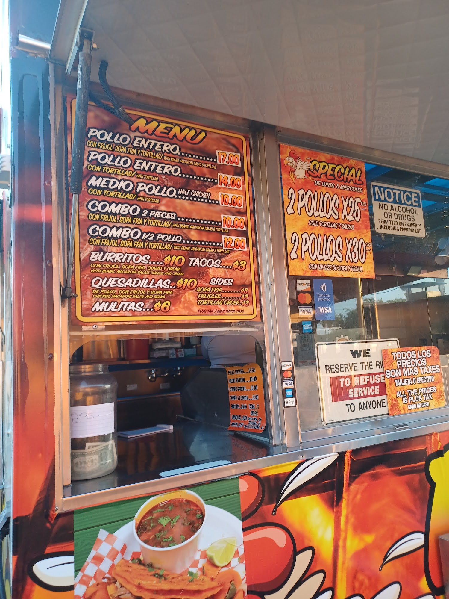 Pollos Culiacan #1 Menu