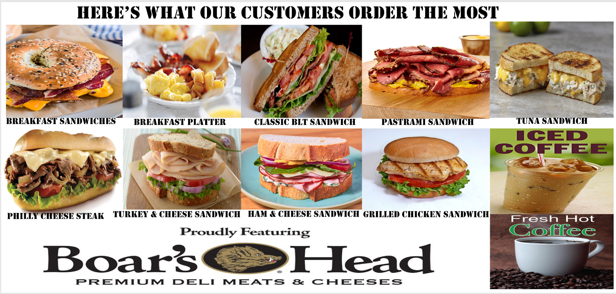 The Sherpaz Deli and Grocery Menu