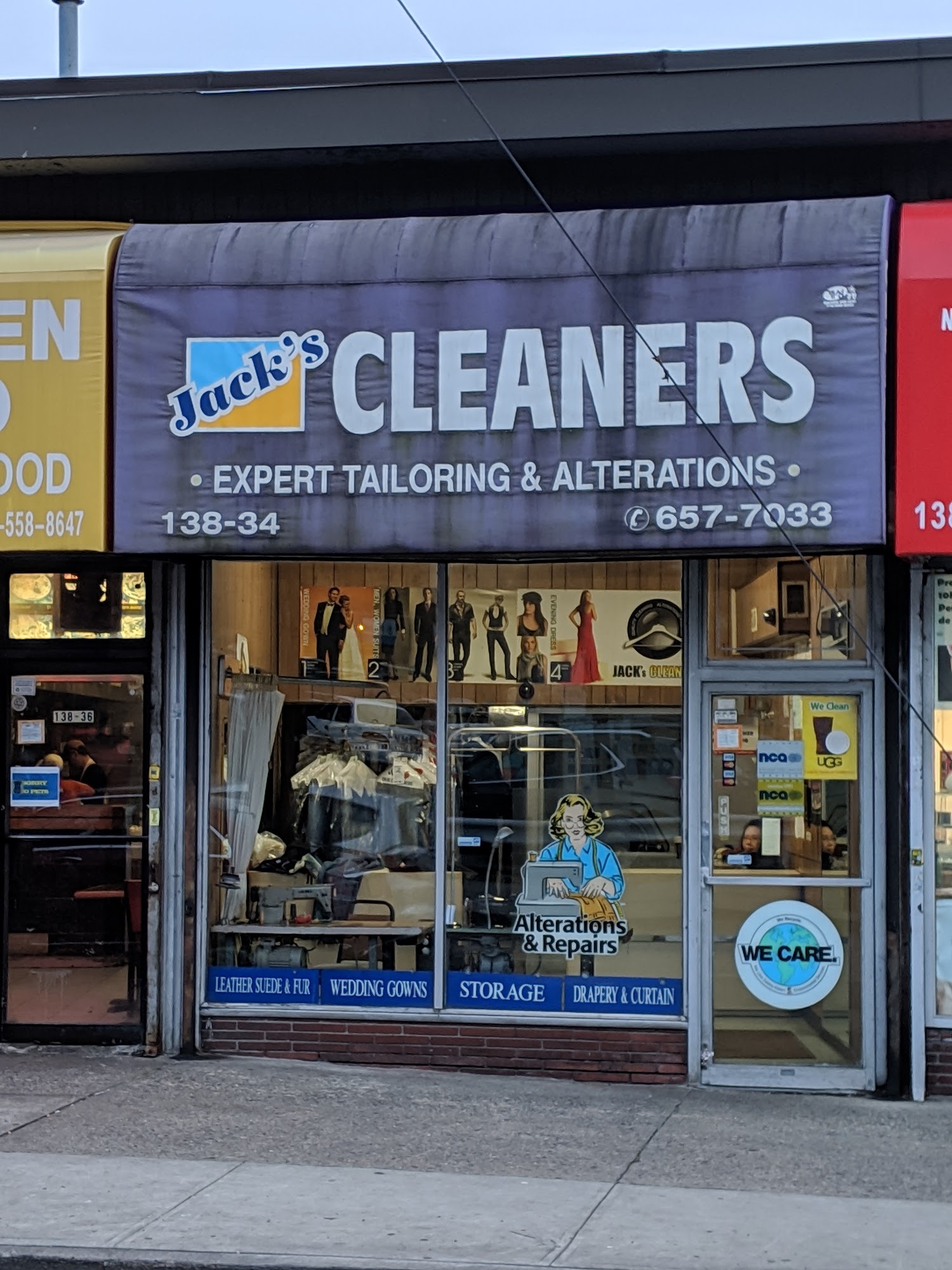 Jack's Dry Cleaners 138-34 86th Ave, Briarwood New York 11435