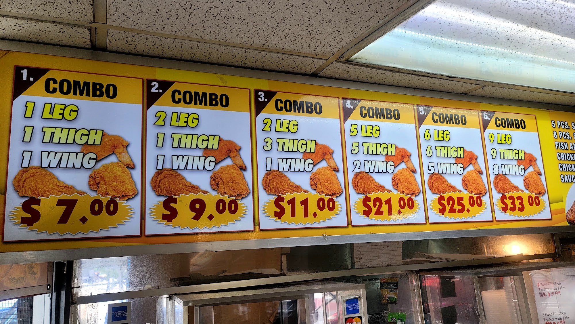 Johnny's Fried Chicken Menu