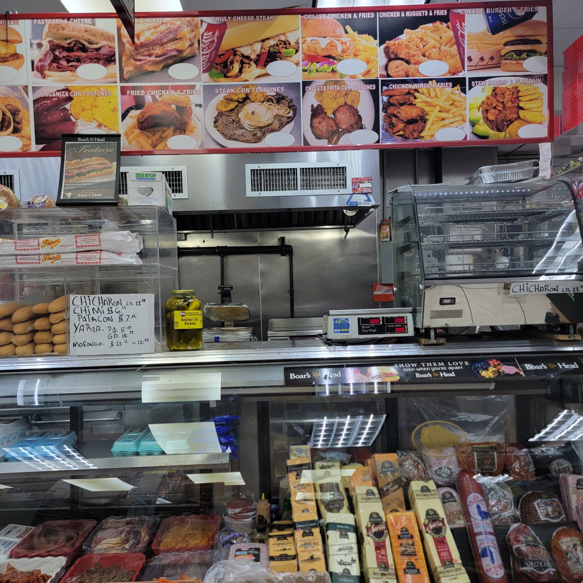 Shirleyn Mini Market Corp. Menu