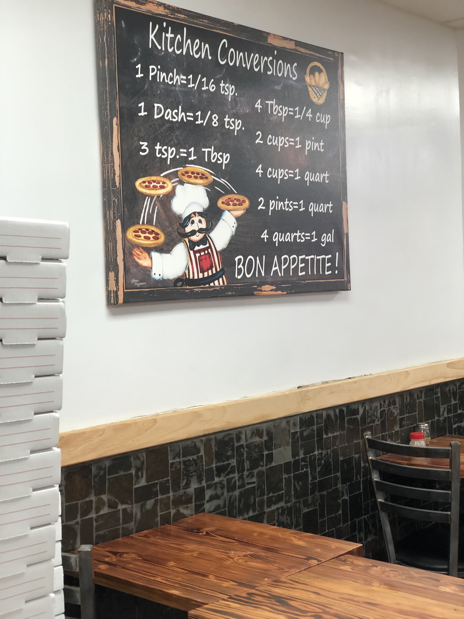 Joey's pizza and pasta Menu