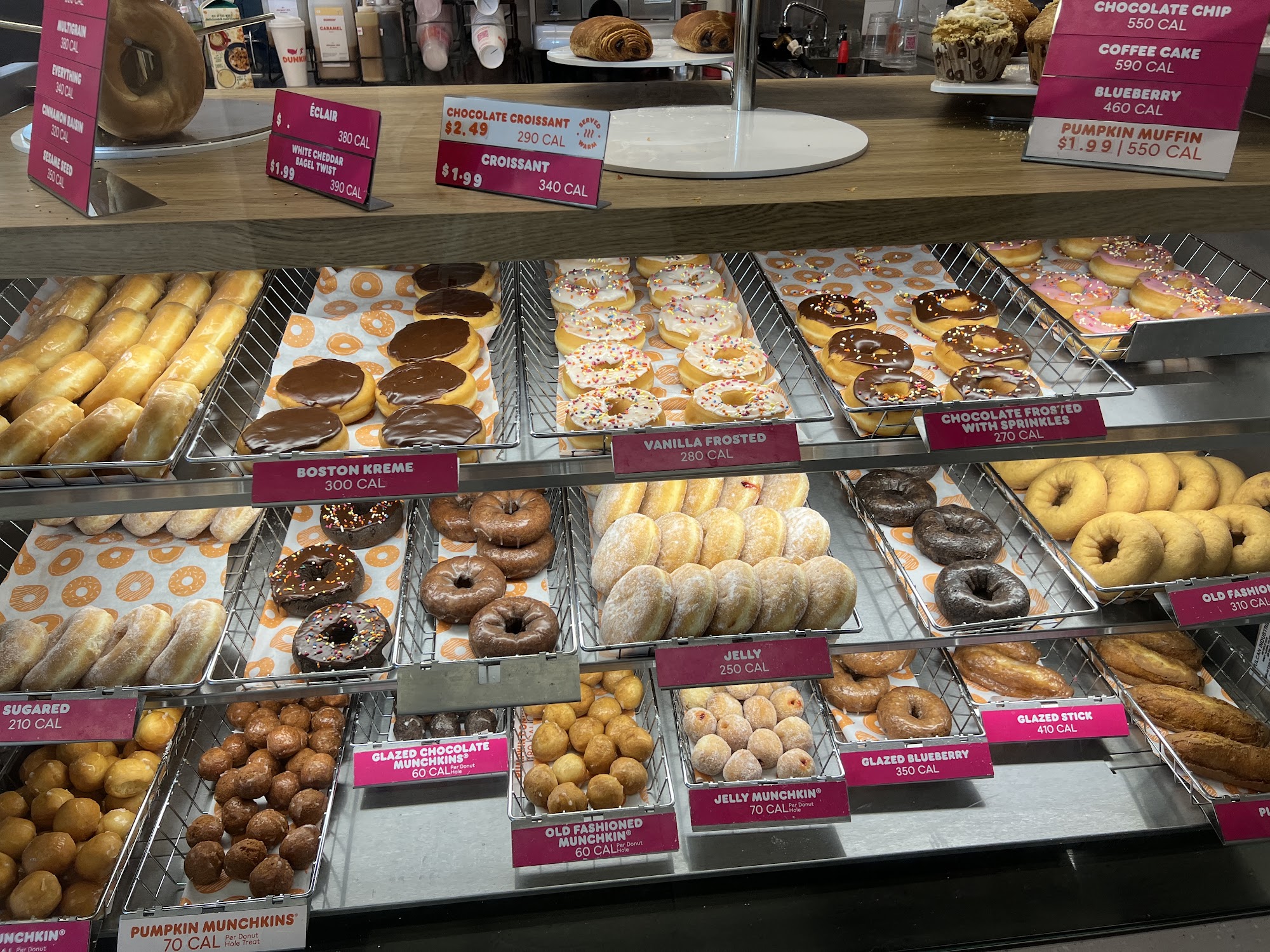 Dunkin' Menu