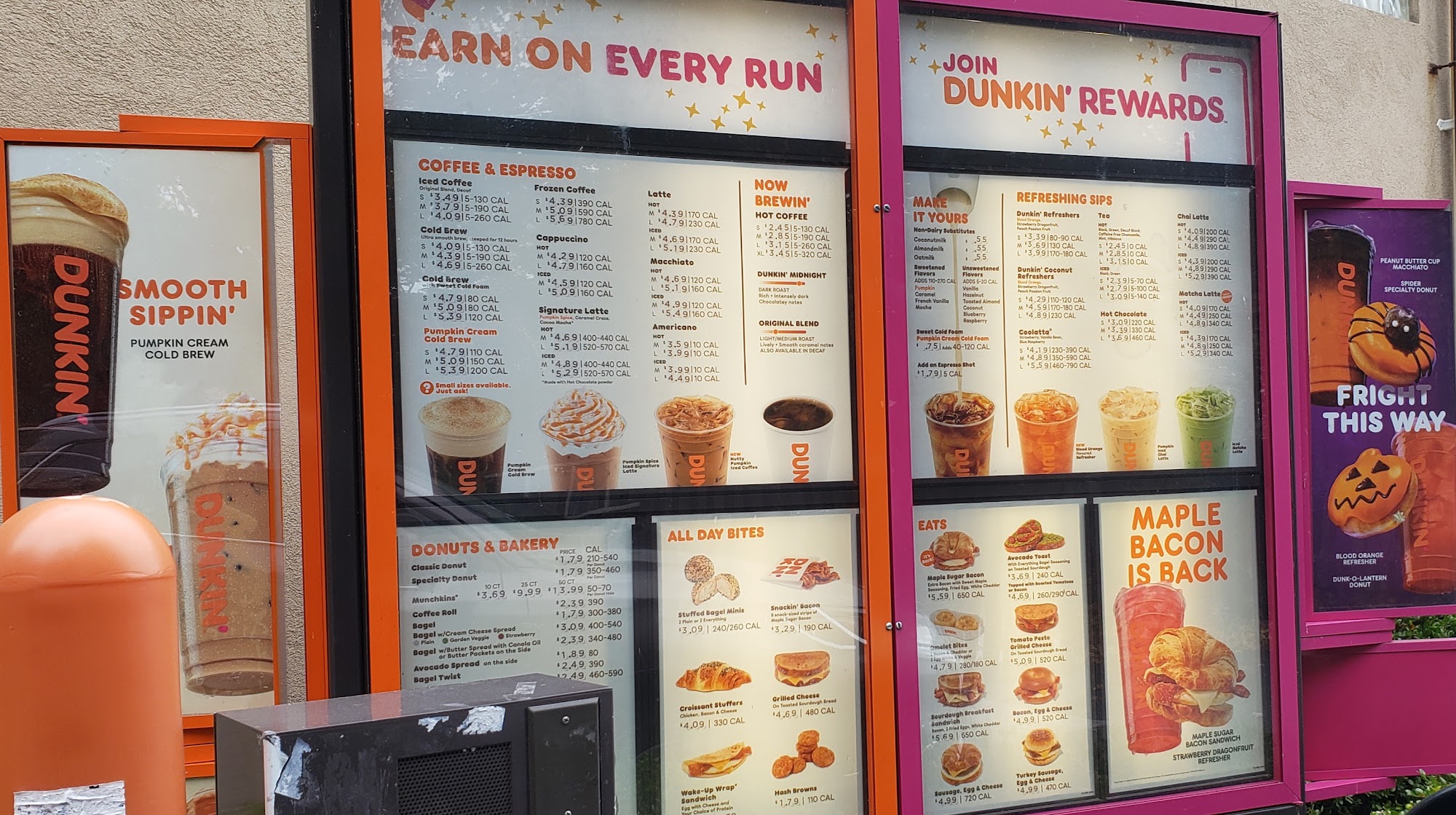 Dunkin' Menu