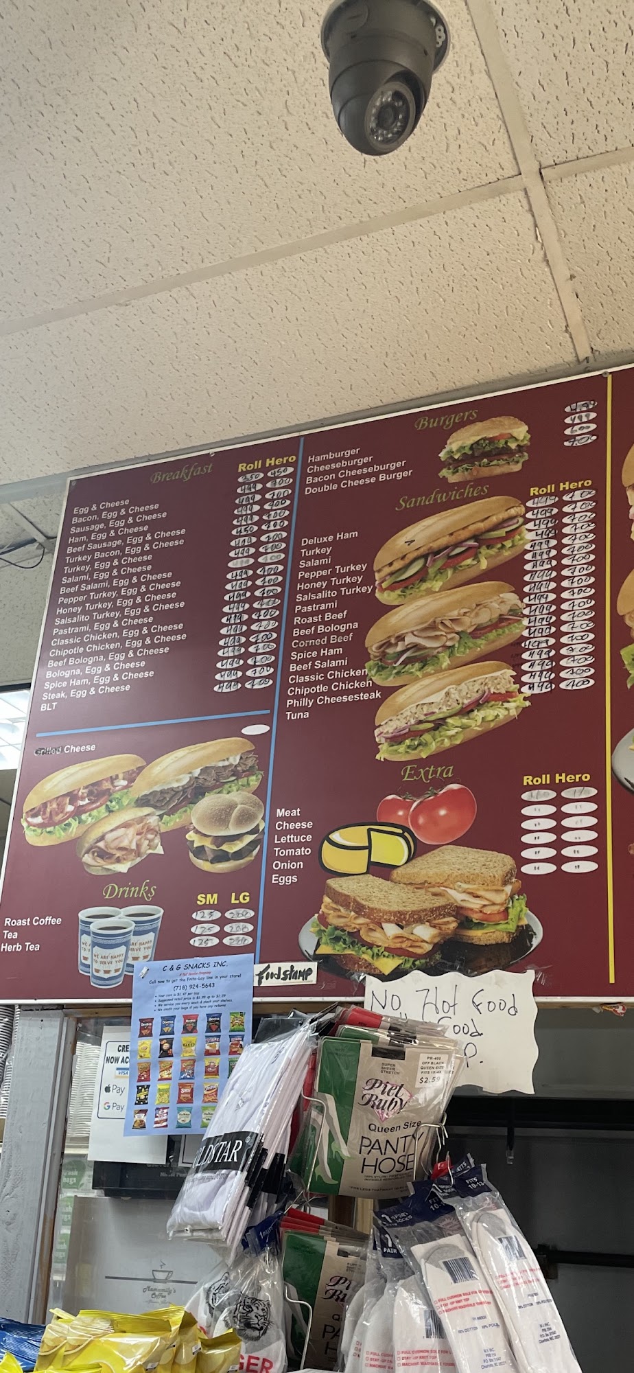 Airport Deli Menu