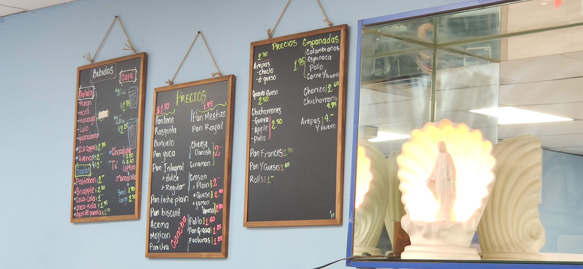 J & M Bakery Menu