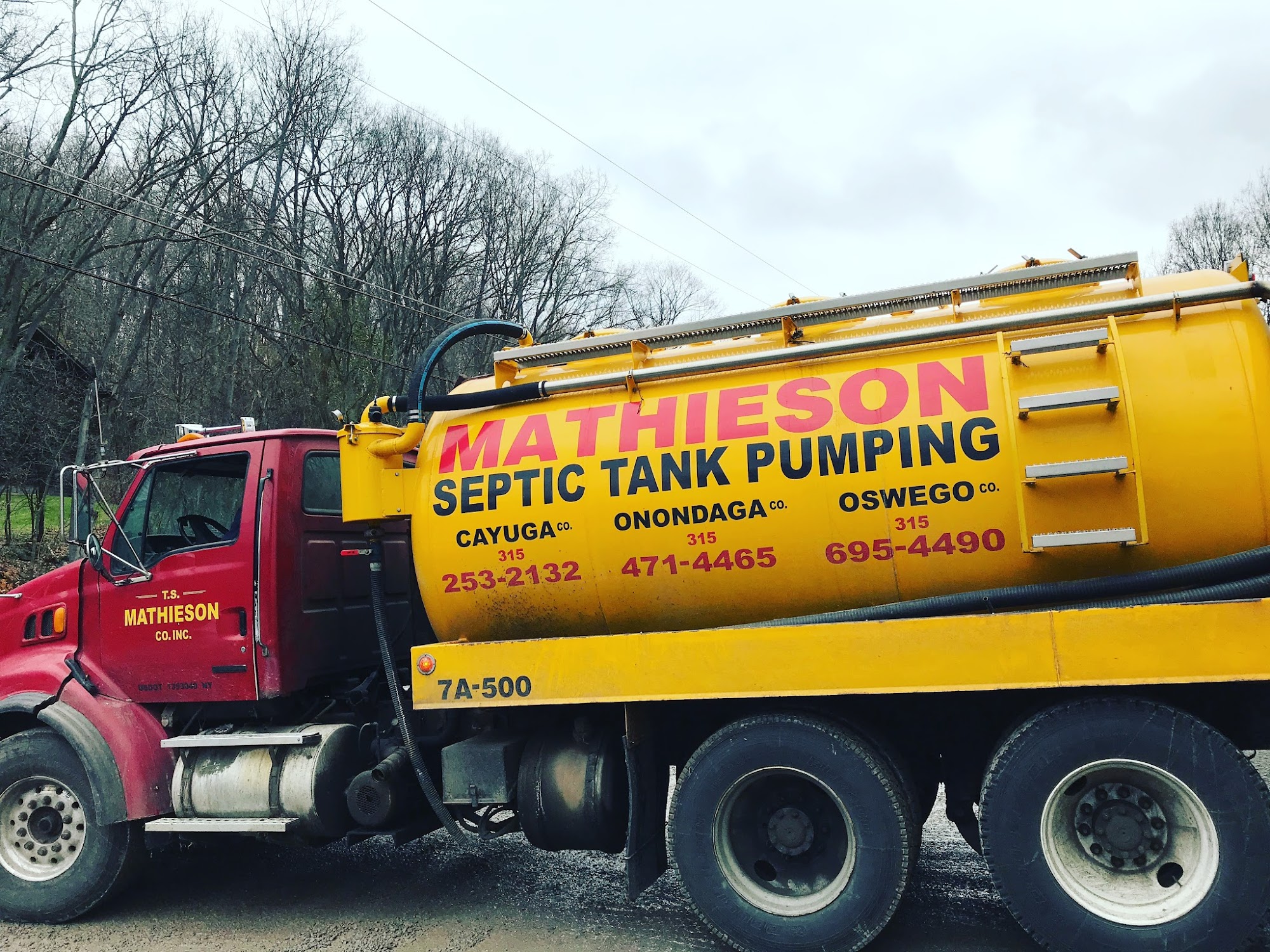 Mathieson Septic Services 2647 Pleasant Valley Rd, Marcellus New York 13108
