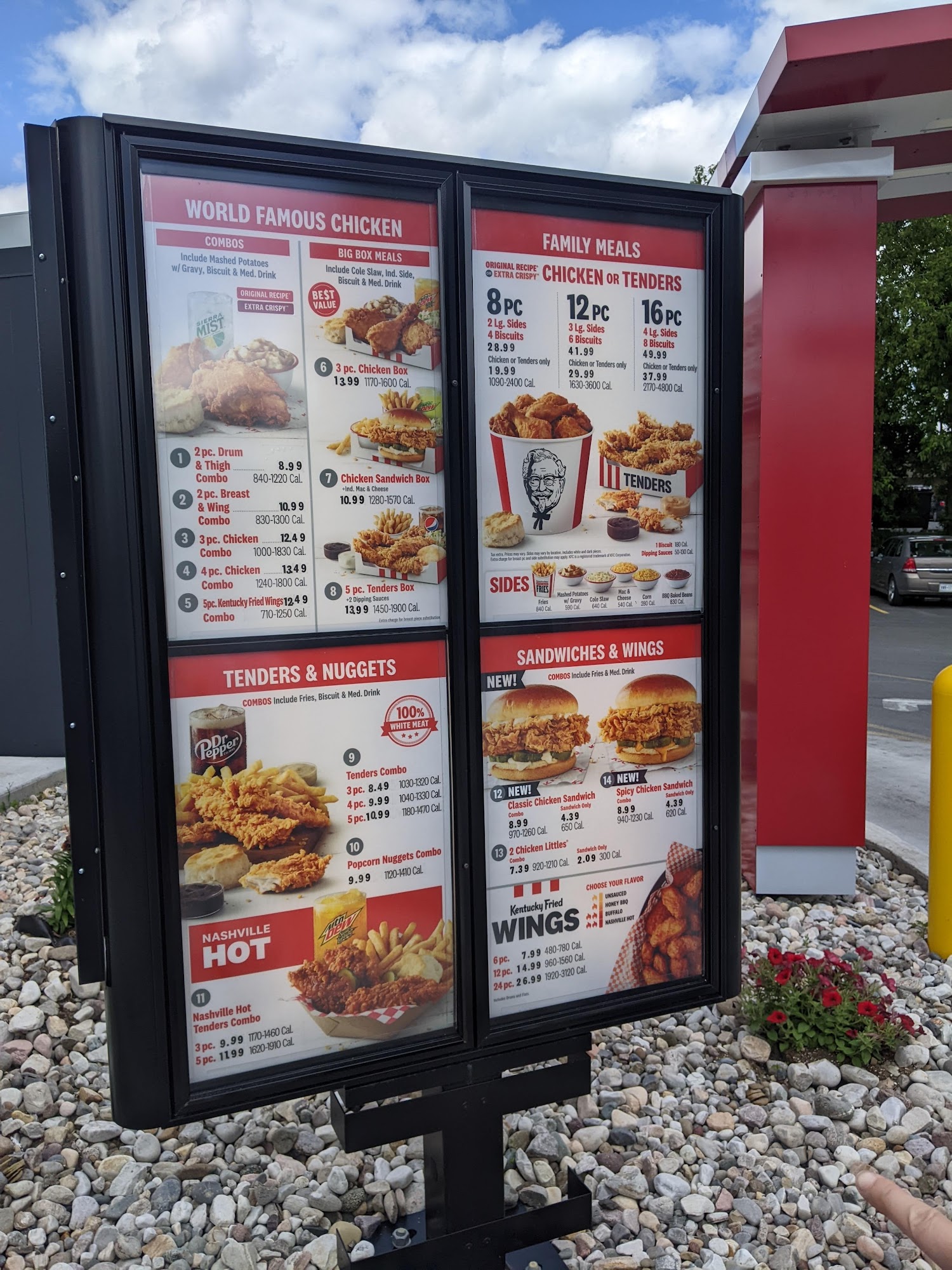 KFC Menu