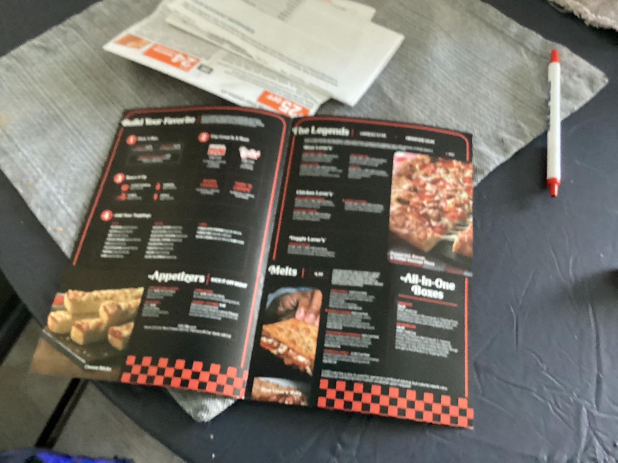 Pizza Hut Menu
