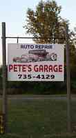 PETE'S GARAGE