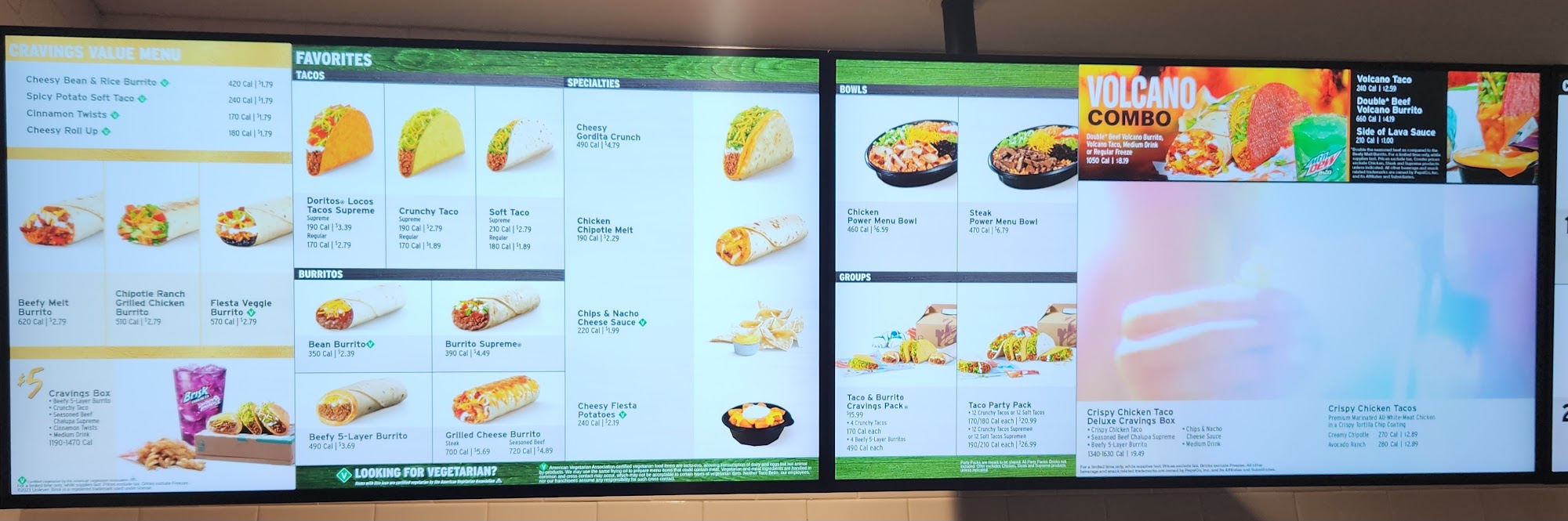 Taco Bell Menu