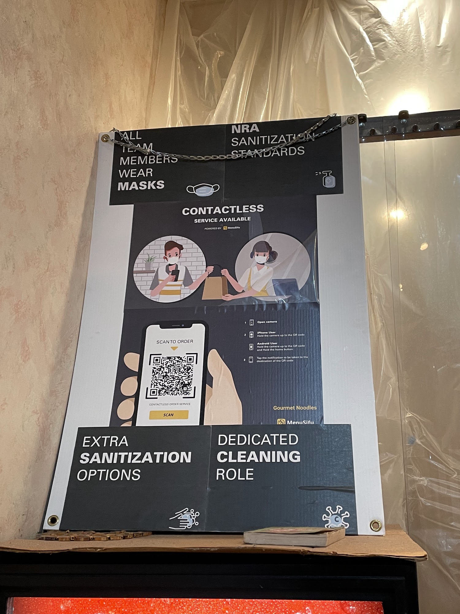 Gourmet Noodles Menu