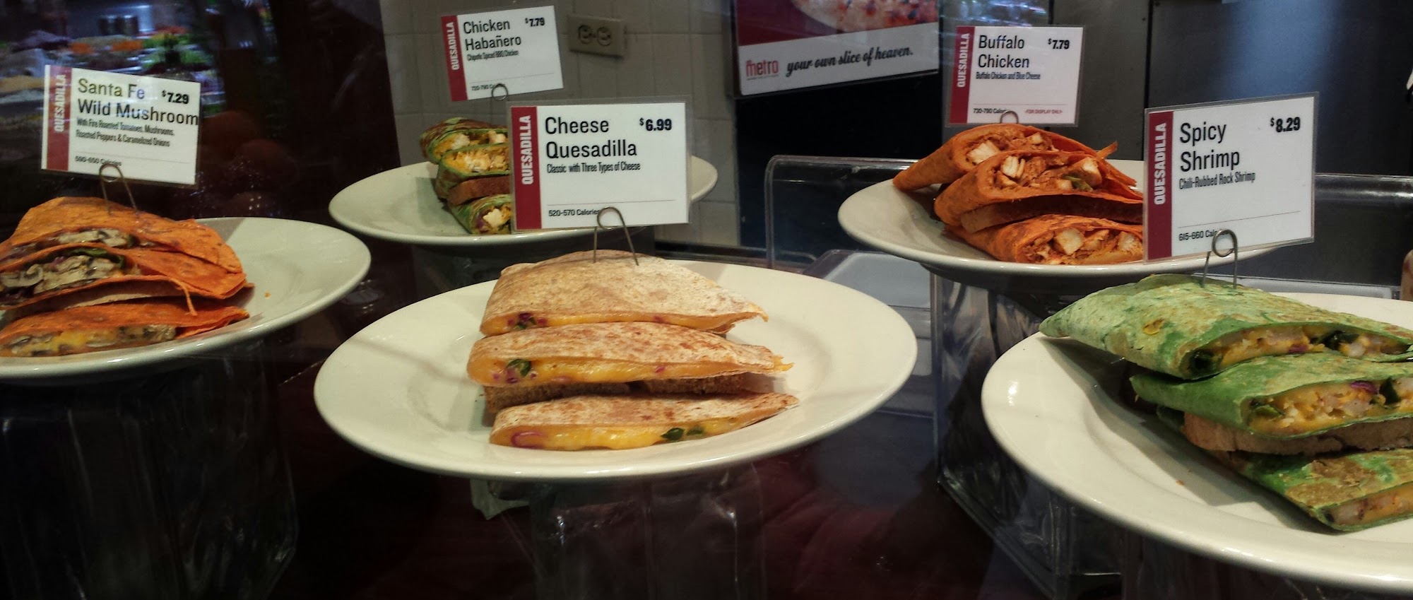 Cafe Metro Menu