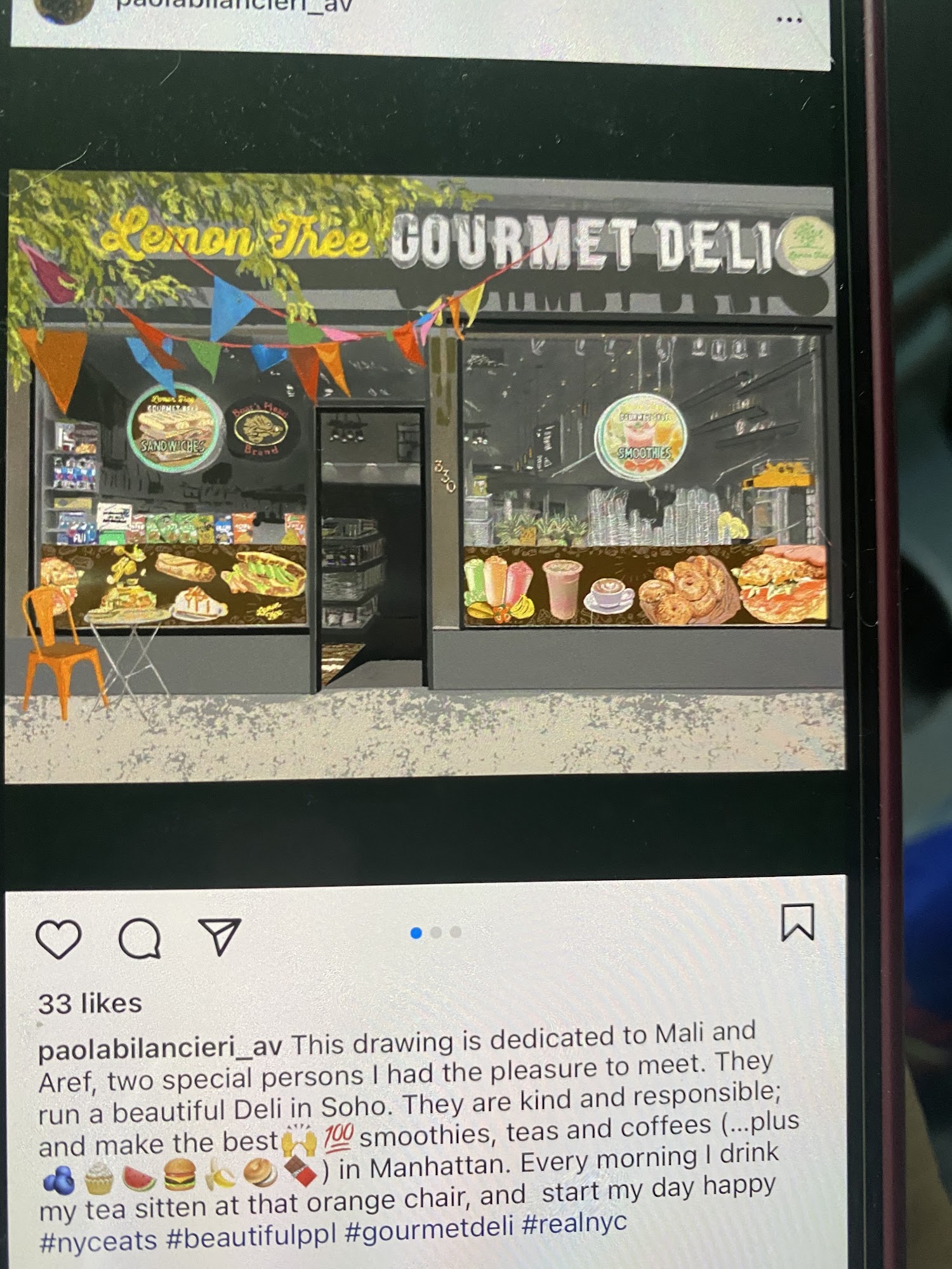 Lemon Tree Gourmet Deli Menu