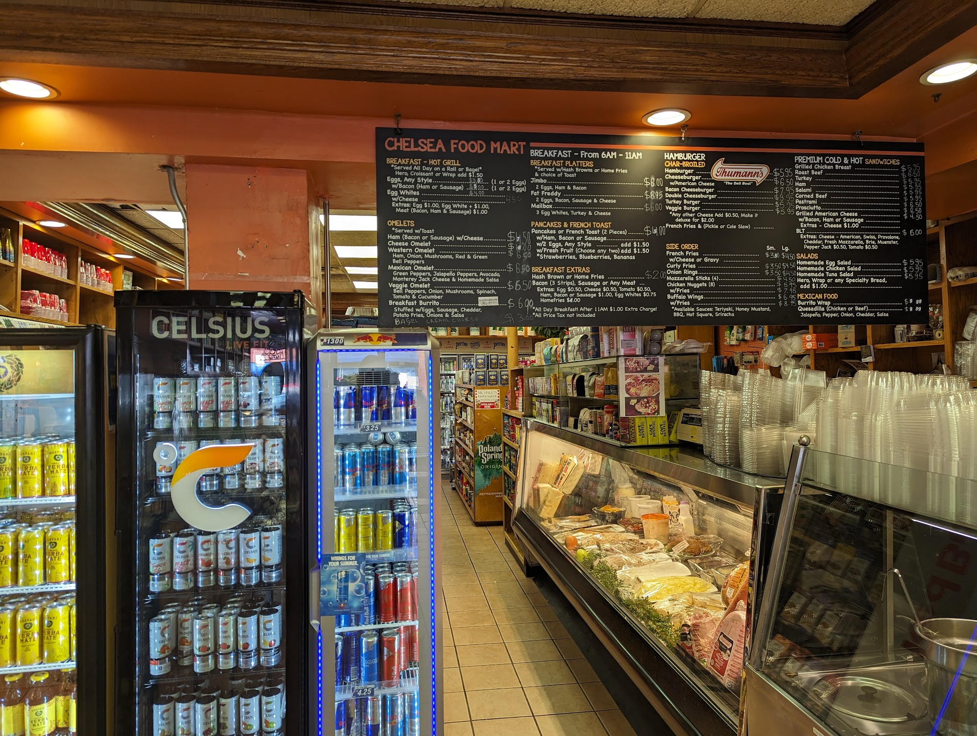 Chelsea Food Mart Menu