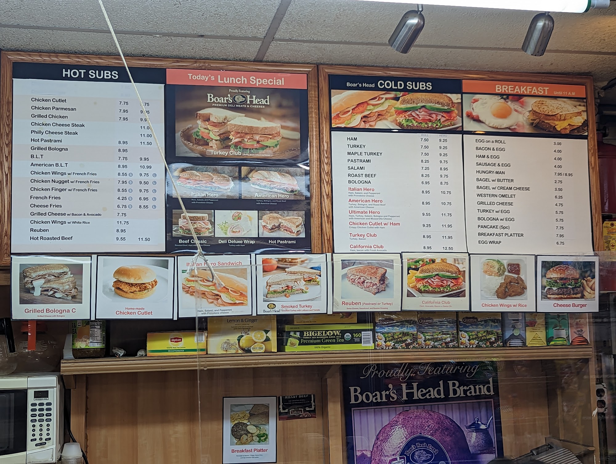 Jnhee Deli & Grocery Inc Menu