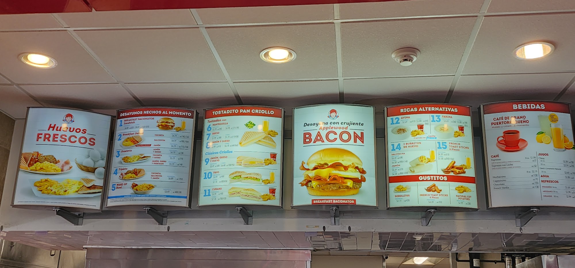 Wendy's Menu