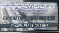 Paramount Construction and Seamless Gutters