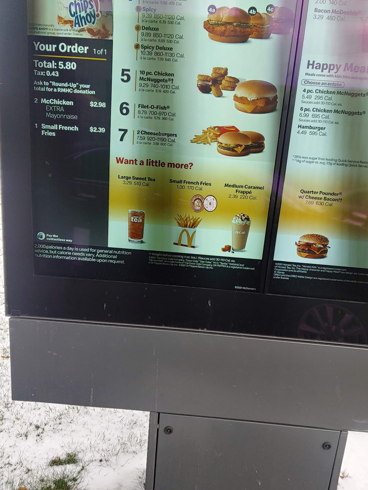 McDonald's Menu