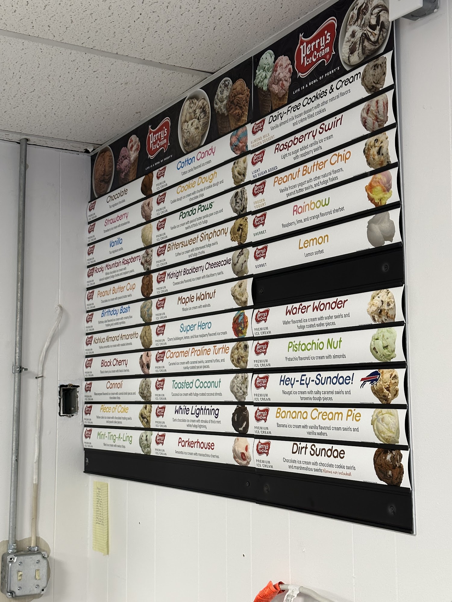 J&B Sprinkles IceCream Island Menu