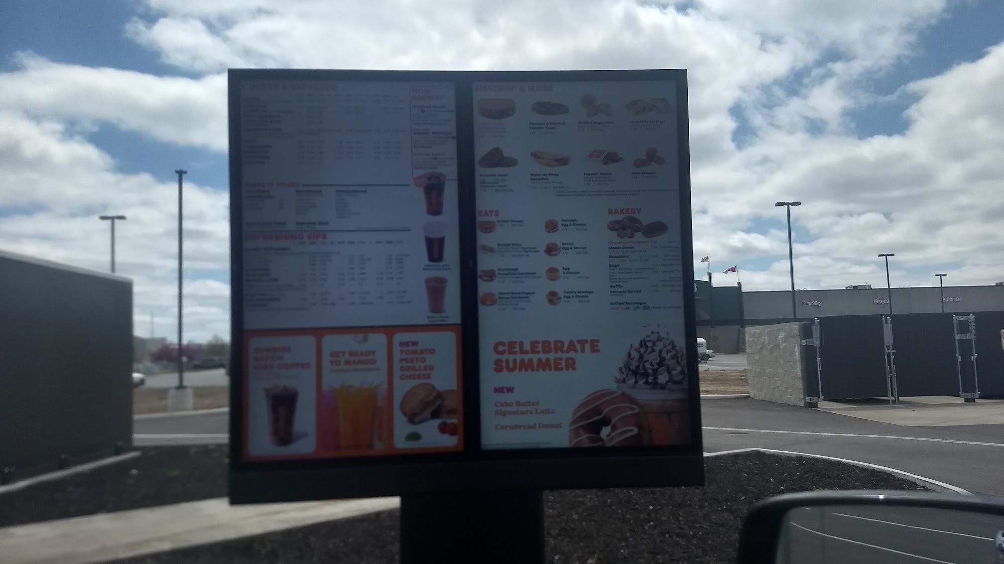 Dunkin' Menu