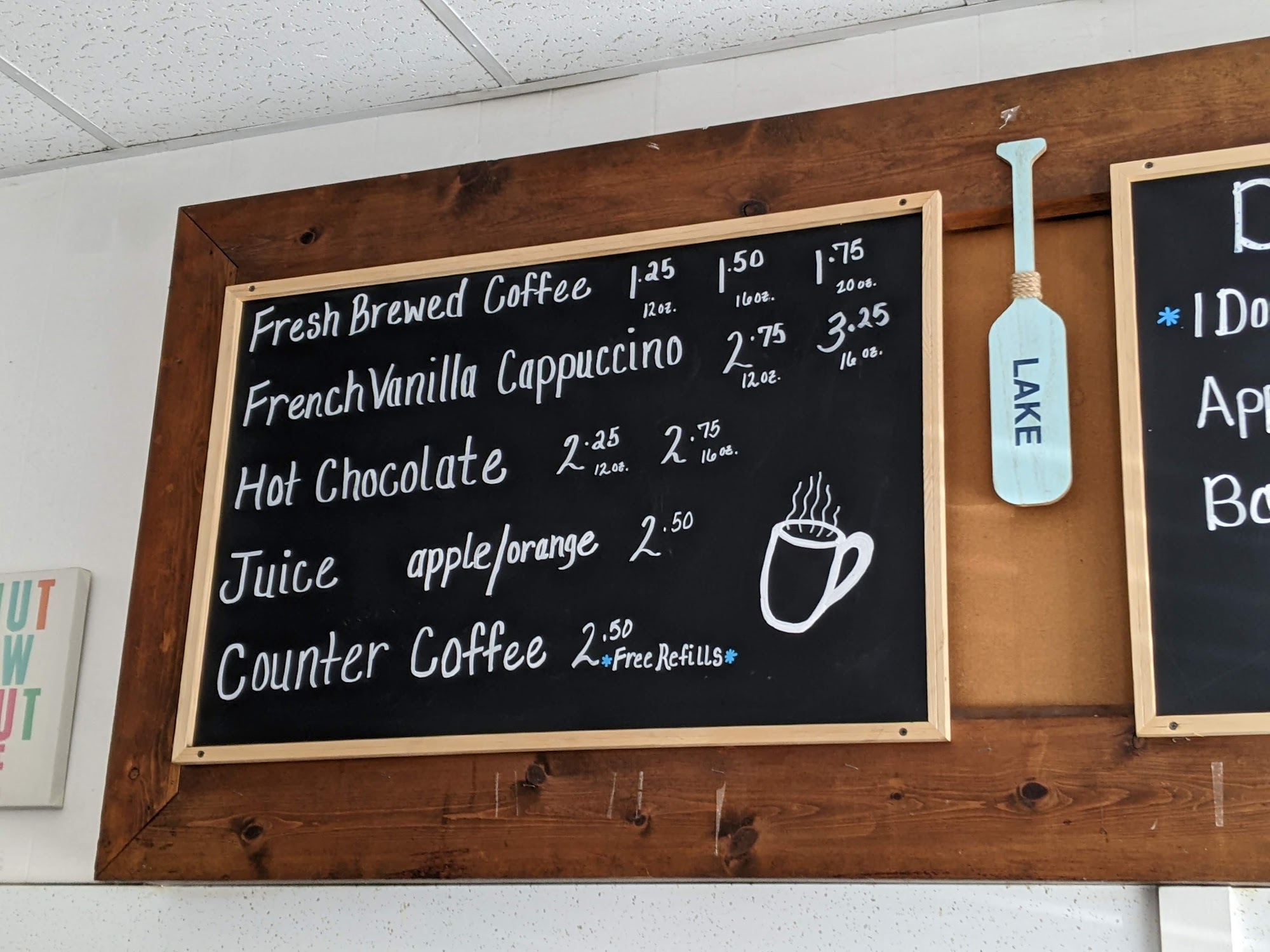 Donut Shop - Huron, OH Menu