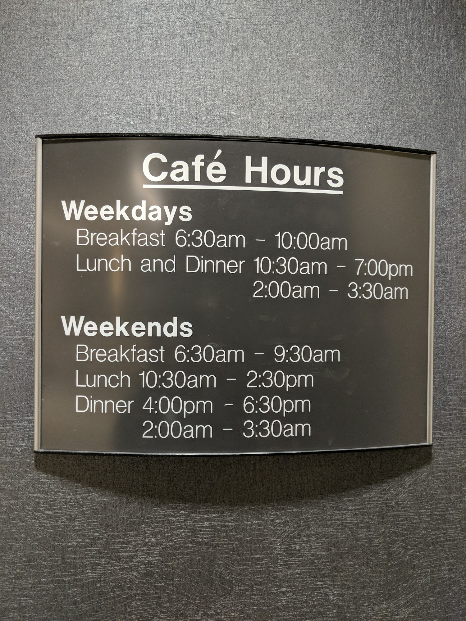 St. Rita's Medical Center -Cafeteria Menu