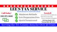 Lee's Tax Services